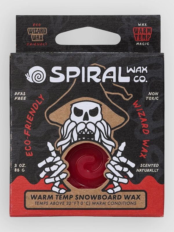 Spiral Wax Wizard - Warm Temp Wachs red