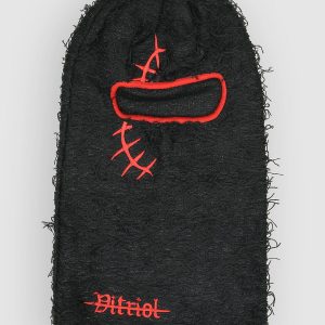 Vitriol Fuzzy Neck Warmer black