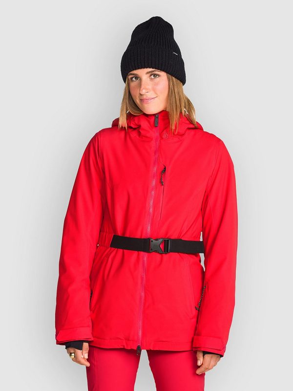 Volcom Alpine All Day Ins Jacke bright cherry