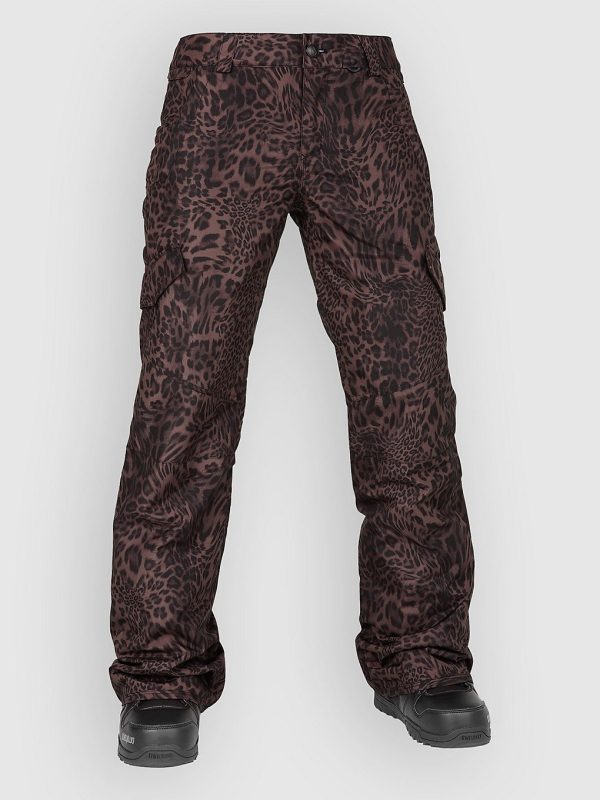 Volcom Bridger Ins Hose leopard