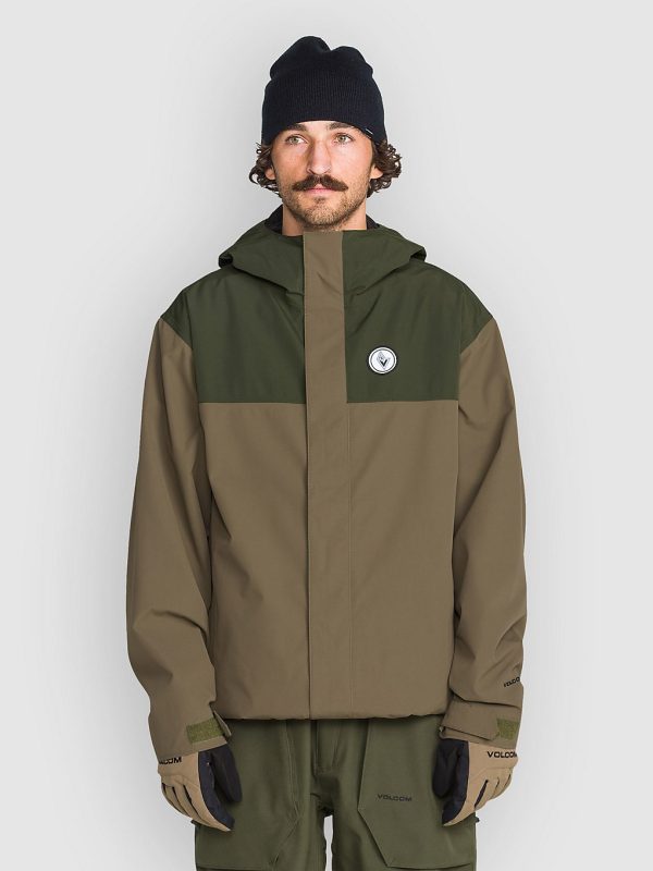 Volcom Buckthreeeighty Ins Jacke teak