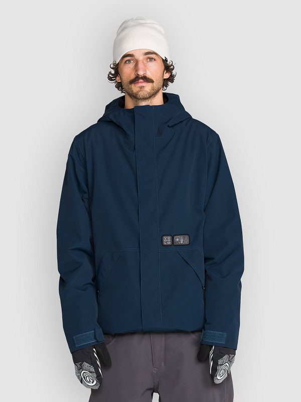Volcom Double Ins Jacke blue