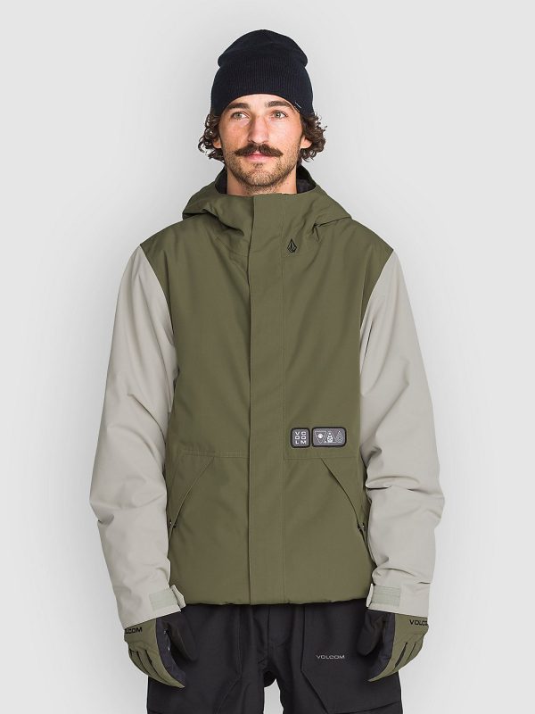 Volcom Double Ins Jacke teak