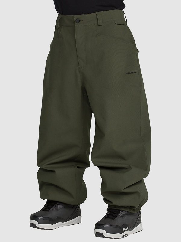 Volcom Lapper Hose dark green