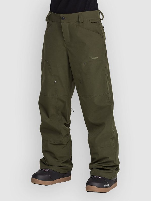 Volcom Pollock Baggy Hose dark green