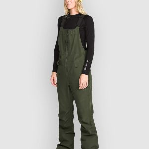 Volcom Swift Bib Pants dark green