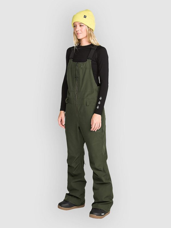 Volcom Swift Bib Pants dark green
