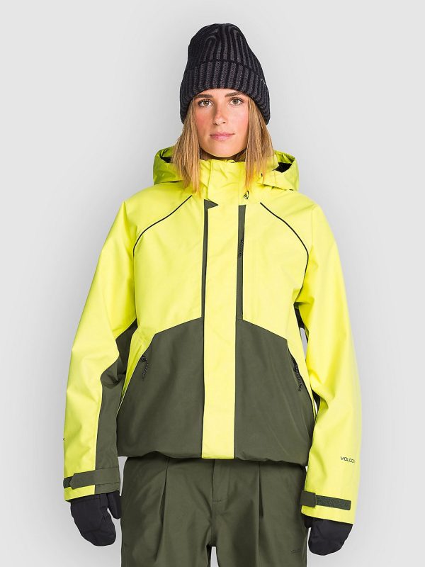 Volcom Yourfav Baggy Gore Jacke lemon drop