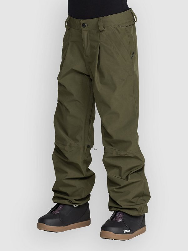 Volcom Yourfav Baggy Gore Pants dark green
