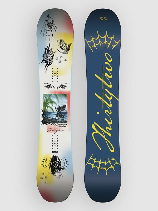 thirtytwo Permanent Vacation 2027 Snowboard white