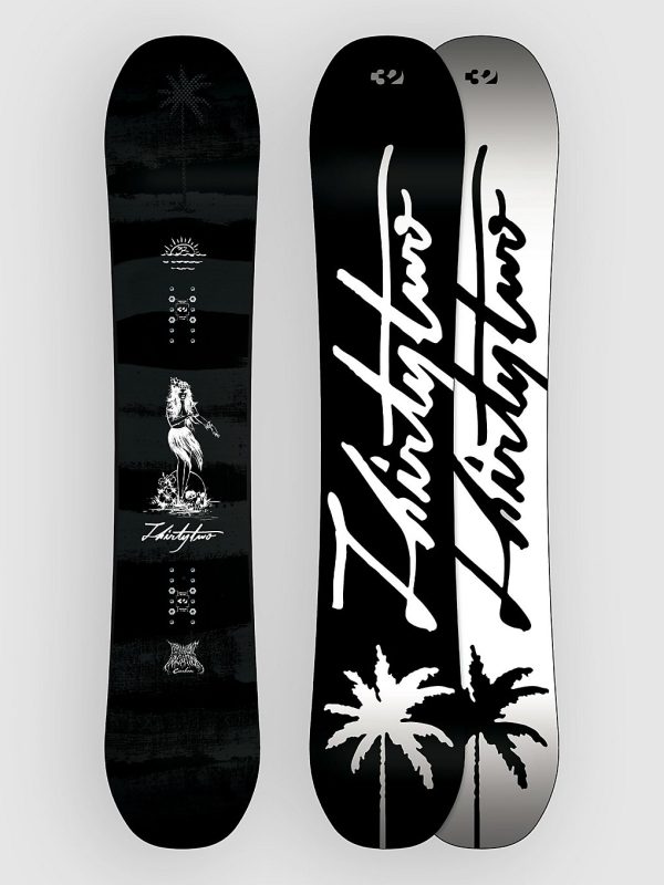 thirtytwo Permanent Vacation Carbon 2027 Snowboard black