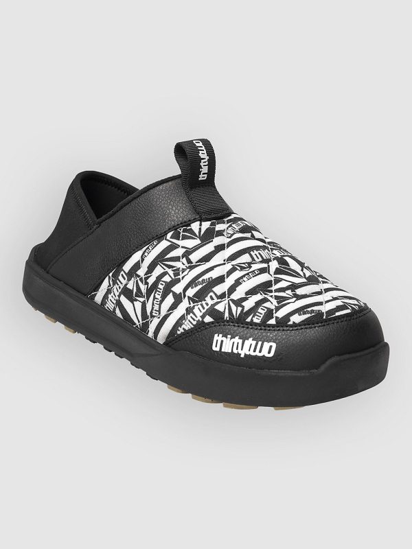 thirtytwo The Lounger Volcom After Shred Shoes black white volcom