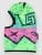 Airblaster Cozy Fleece Face Tube Sturmmaske hot wave