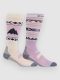 Burton Performance Lwt 2Pk Funktionssocken washed lavender