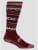 Burton Prfrmnc Lw 2Pk Funktionssocken deep red
