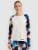 Burton Roadie Tech Crew Funktionsshirt stouth white / flrblr