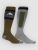 Burton Weekend Midweight 2Pk Funktionssocken dried moss