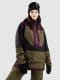 Coal Younts Anorak olive aubergine black