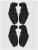 Crab Grab Mini Claws Stomp Pad black