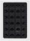 Crab Grab Shark Teeth Stomp Pad black