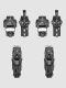 Fischer Attack Hybrid 14 Mn/Pt W/O Brake O 2026 Skibindung solid black / anthracite