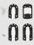 Full Tilt FTE Ascendant 5355 Soles 26.5-30.5 Large Skischuhe white / black