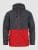 Horsefeathers Closter II Jacke phantom / lava red