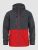 Horsefeathers Closter II Jacke phantom / lava red