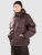 Howl Puffy Fleecejacke raisin