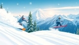 Ist Snowboard fahren schwerer als Skifahren?
