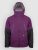 L1 Lighthouse Jacke aubergine / black