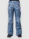 Light Barb Hose denim pattern