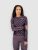 Mons Royale Ascender Merino Funktionsshirt mauve / black