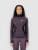 Mons Royale Ascender Merino Mock Neck Funktionsshirt mauve / black
