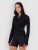Mons Royale Bella Merino Hood Funktionsshirt black