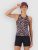 Mons Royale Bella Merino Tank Funktionsshirt rock leopard  /  black