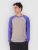 Mons Royale Icon Merino Raglan Funktionsshirt blue dusk / cinder