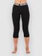 Mons Royale Merino Cascade Flex 3/4 Legging Funktionshose black