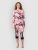Mons Royale Merino Cascade Flex 3/4 Legging Funktionshose paintbrush pink / black