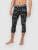 Mons Royale Merino Cascade Flex 3/4 Legging Funktionshose signal lost goblin blue