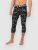 Mons Royale Merino Cascade Flex 3/4 Legging Funktionshose signal lost goblin blue