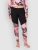 Mons Royale Merino Cascade Flex Legging Funktionshose paintbrush pink / black