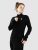Mons Royale Merino Cascade Flex Mock Neck Funktionsshirt black