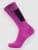 Mons Royale Merino Snow Funktionssocken purple bolt