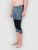 Mons Royale Olympus Merino 3/4 Legging Funktionshose goblin blue / black