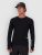 Mons Royale Temple Merino Long Sleeve Funktionsshirt black