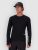 Mons Royale Temple Merino Long Sleeve Funktionsshirt black