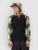 Mons Royale Temple Merino Long Sleeve Hood Funktionsshirt bush camo / black