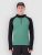 Mons Royale Temple Merino Long Sleeve Hood Funktionsshirt deep jade / black