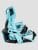 Nidecker Supermatic Snowboard-Bindung escape cyan